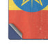 Ethiopia Flag Distressed Galaxy Z Fold6 Skin